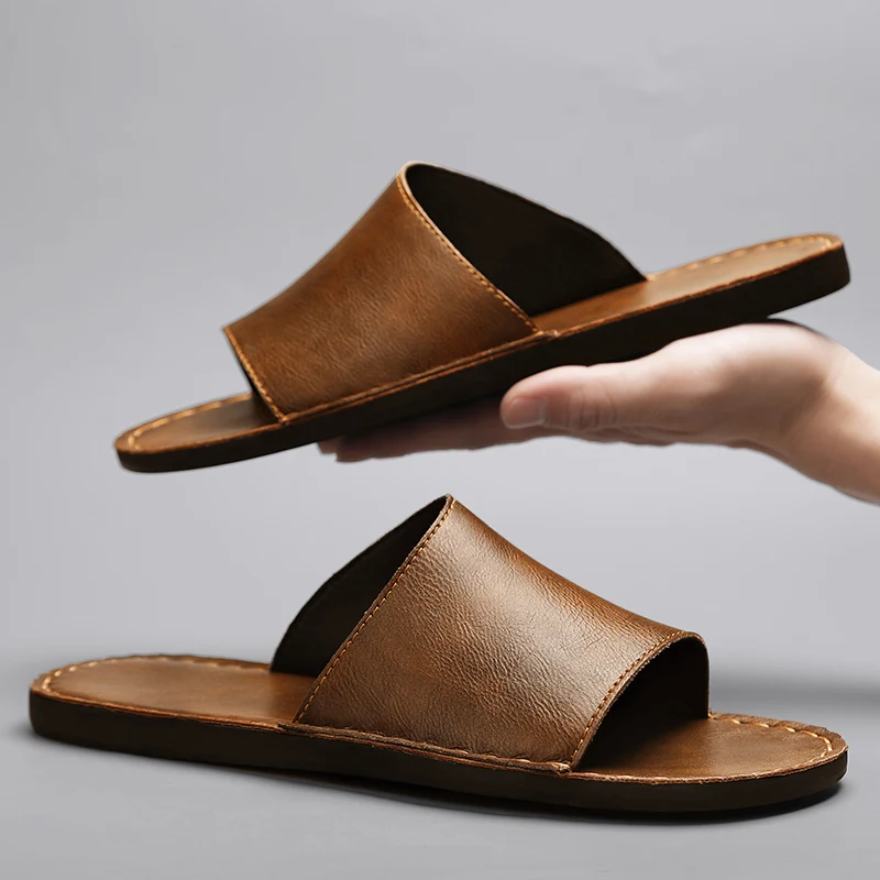 YRZL Men's Sandals Summer Comfortable Lightweight Anti Slip Slippers for Men Beach Outdoor Indoor Soft Non Slip Man Slippers
YRZL Men's Sandals Summer Comfortable Lightweight Anti Slip Slippers for Men Beach Outdoor Indoor Soft Non Slip Man Slippers
