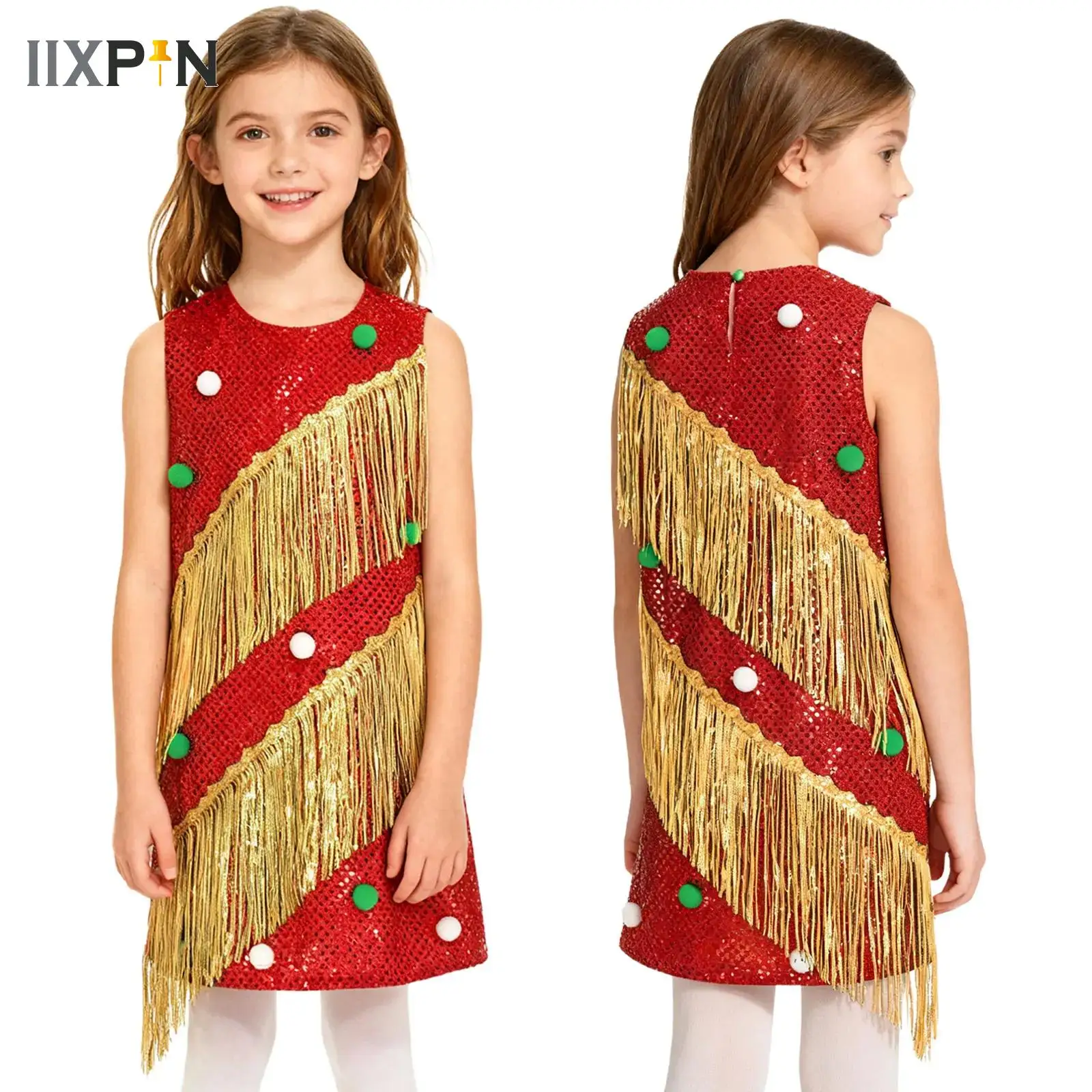 Big Girls Christmas Tree Cosplay Costume Girls Party Dress Candy Cane Christmas Dance Performance Roleplay Dress Up Dance Wear
Big Girls Christmas Tree Cosplay Costume Girls Party Dress Candy Cane Christmas Dance Performance Roleplay Dress Up Dance Wear