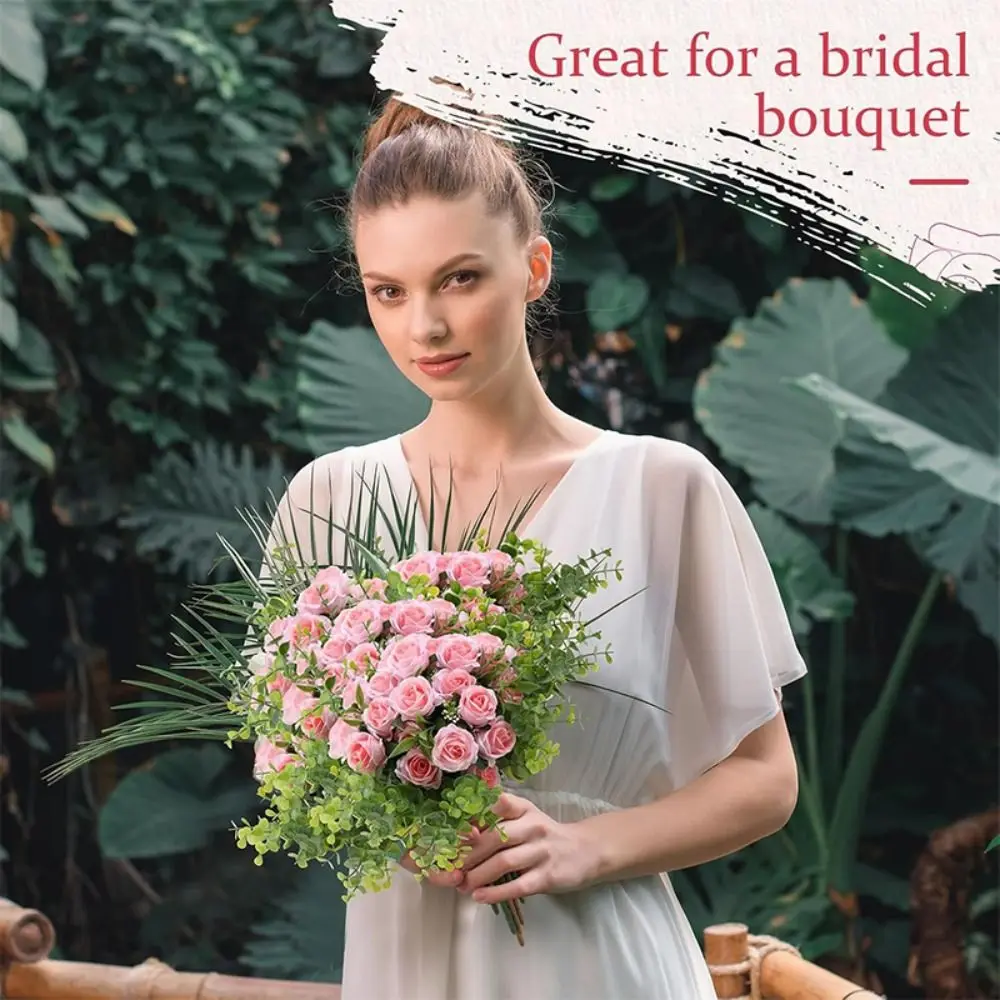 Lifelike with Stems Artificial Rose Flowers Real Touch Floral Arrangements Fake Rose Silk Flowers Home Decoration
Lifelike with Stems Artificial Rose Flowers Real Touch Floral Arrangements Fake Rose Silk Flowers Home Decoration