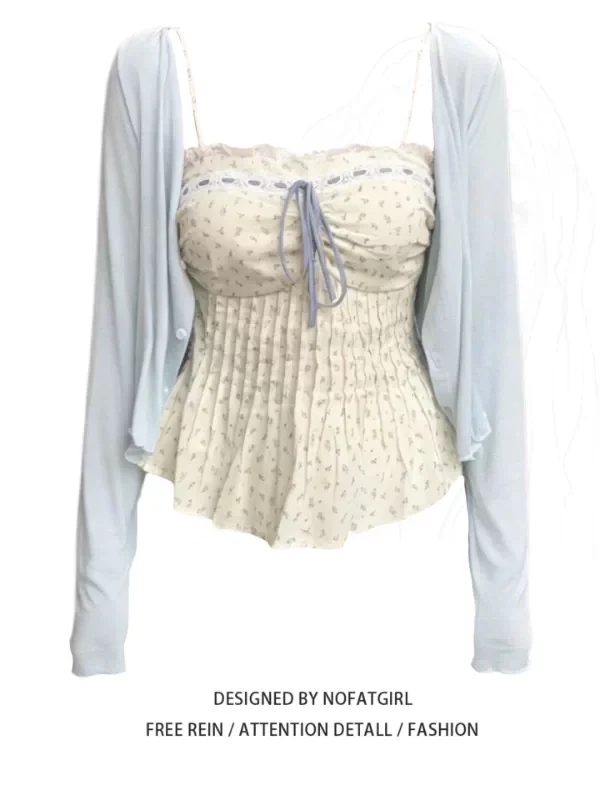 Summer Fashionable plus Size Women's Set Casual Sleeveless Top And Cardigan Slimming Trendy Vest High Quality Commute Style
Summer Fashionable plus Size Women's Set Casual Sleeveless Top And Cardigan Slimming Trendy Vest High Quality Commute Style