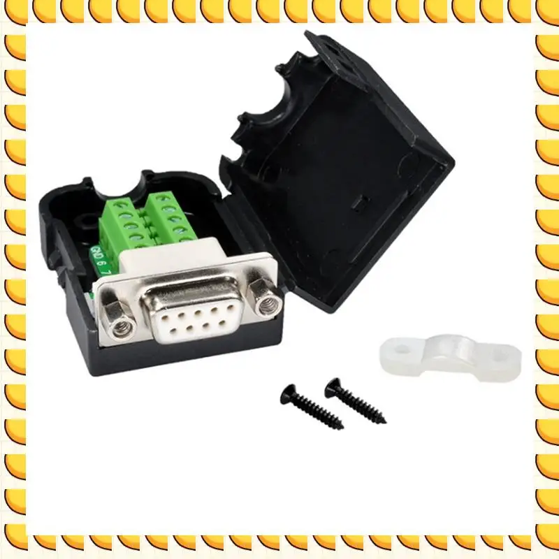 BAAU DB9 Solderless Connector RS232 D-SUB Serial To 9-Pin Port Terminal Male Female Adapter With Case (4Pcs-Male+4Pcs-Female)
BAAU DB9 Solderless Connector RS232 D-SUB Serial To 9-Pin Port Terminal Male Female Adapter With Case (4Pcs-Male+4Pcs-Female)