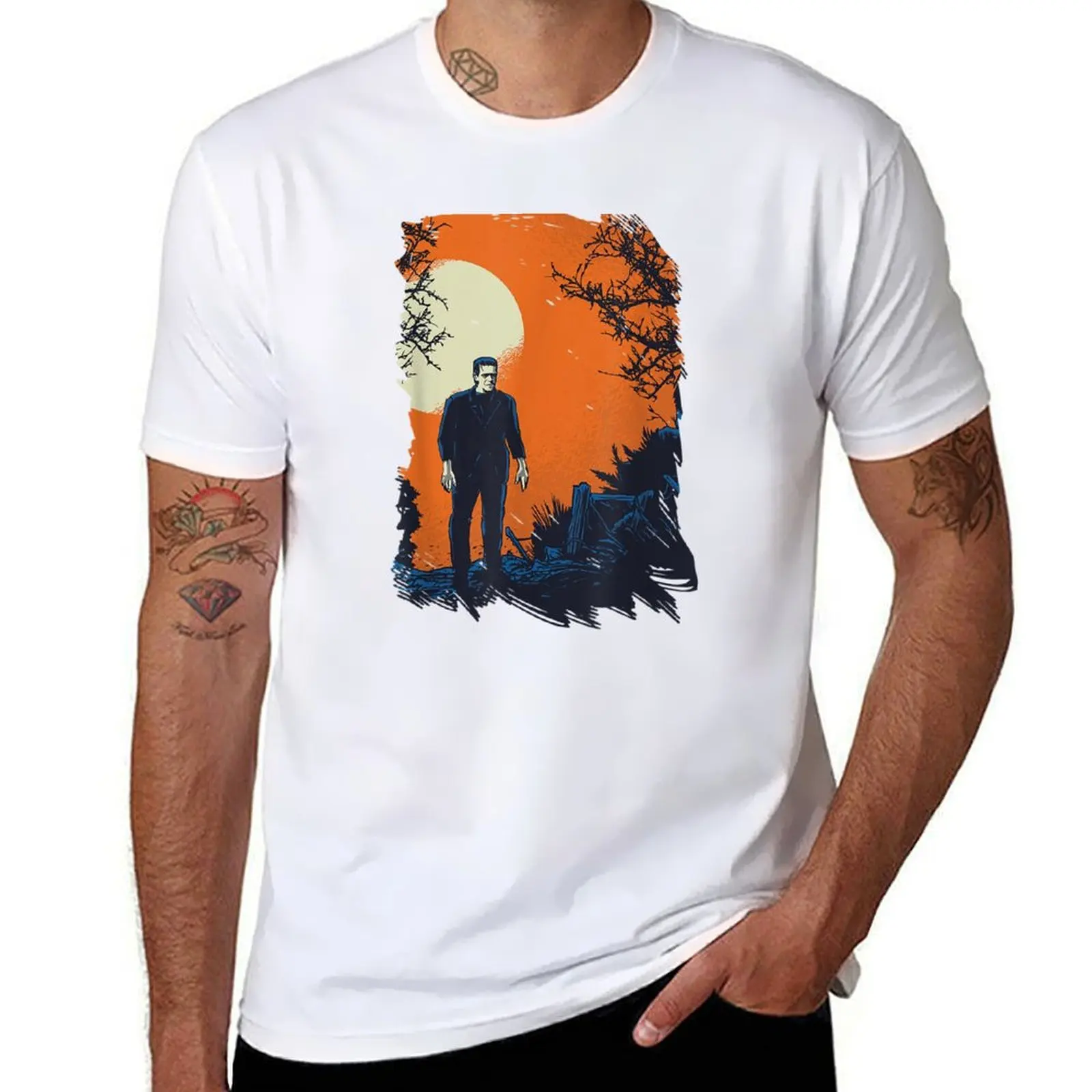 Frankenstein Monster Walking in The Sunset Halloween T-Shirt heavyweights anime t shirts mens tall t shirts
Frankenstein Monster Walking in The Sunset Halloween T-Shirt heavyweights anime t shirts mens tall t shirts