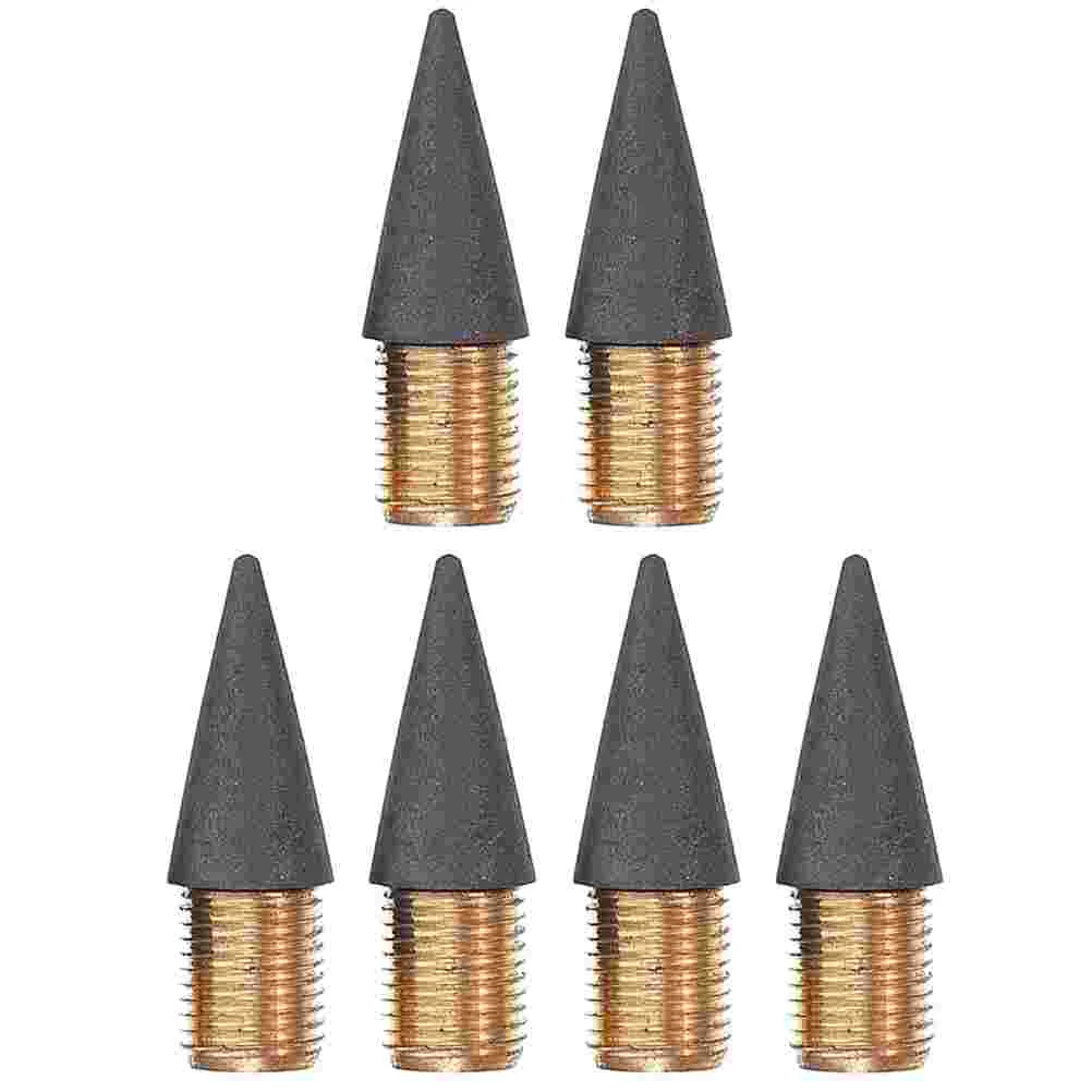 6 Pcs Pencil Replacement Nibs Inkless Refills Eternal Tip No Refillable Head Alloy
6 Pcs Pencil Replacement Nibs Inkless Refills Eternal Tip No Refillable Head Alloy