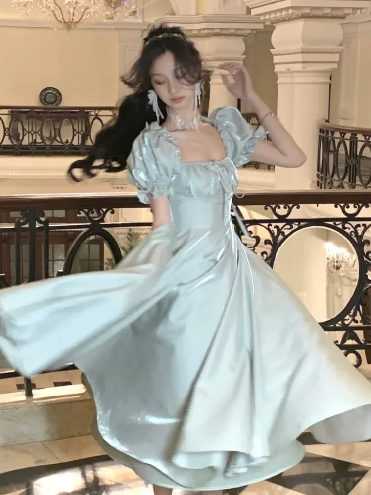 French Vintage Evening Party Dress Women 2024 Summer Elegant Romantic Prom Robe Vestidos Korean A-line Graduation Dresses New
French Vintage Evening Party Dress Women 2024 Summer Elegant Romantic Prom Robe Vestidos Korean A-line Graduation Dresses New