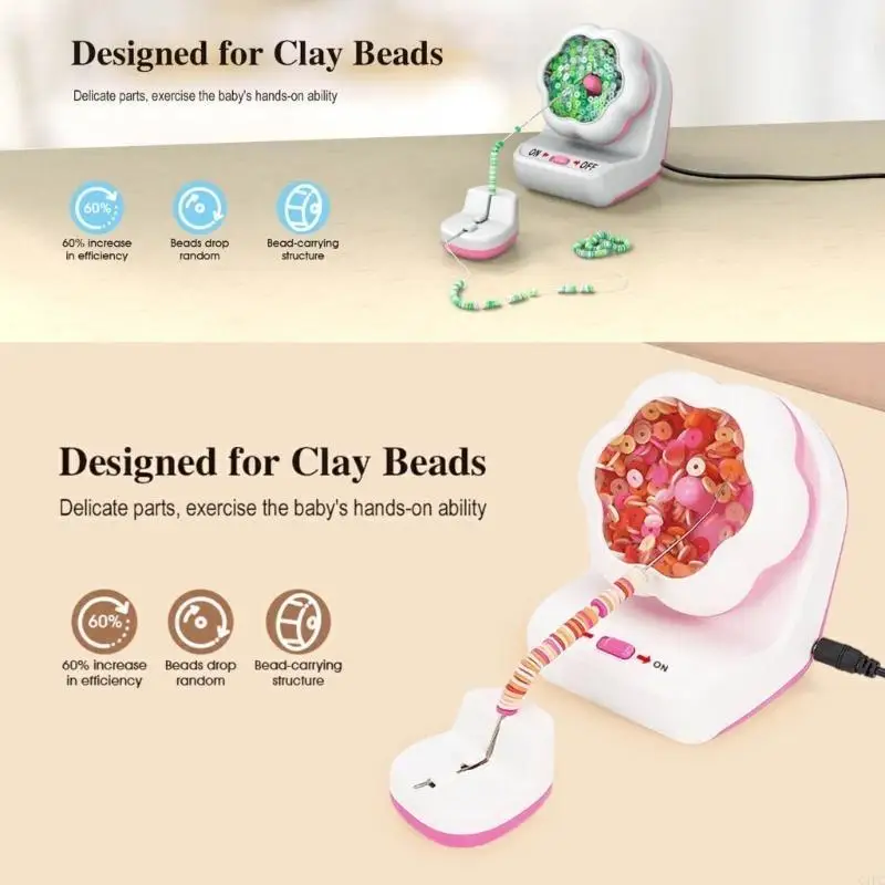 DIY Bead Stringing Machine Beading Wizard Adjustable Speed Bead Spinner for Jewelry Making DIY Crafters Supplies
DIY Bead Stringing Machine Beading Wizard Adjustable Speed Bead Spinner for Jewelry Making DIY Crafters Supplies