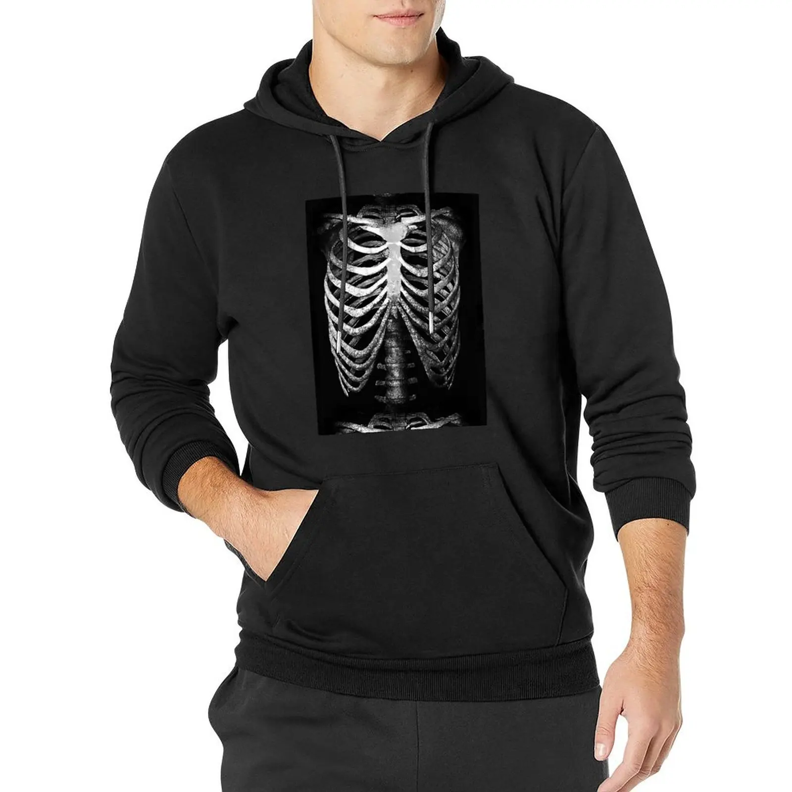 Human Skeleton Ribcage Black & White Pullover Hoodie hooded shirt men's sweat-shirt set mens clothes new hoodies and sweatshirts
Human Skeleton Ribcage Black & White Pullover Hoodie hooded shirt men's sweat-shirt set mens clothes new hoodies and sweatshirts