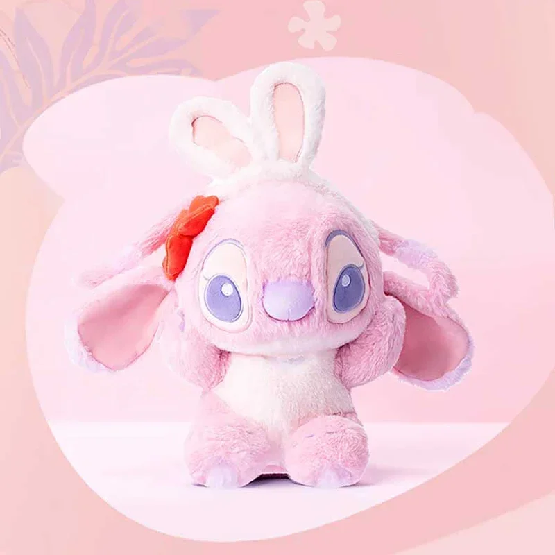 Дисней Лило и Стич, мягкие плюшевые игрушки, аниме, мягкая кукла, косплей, подушка с кроликом, детские подарки на День святого Валентина
Дисней Лило и Стич, мягкие плюшевые игрушки, аниме, мягкая кукла, косплей, подушка с кроликом, детские подарки на День святого Валентина