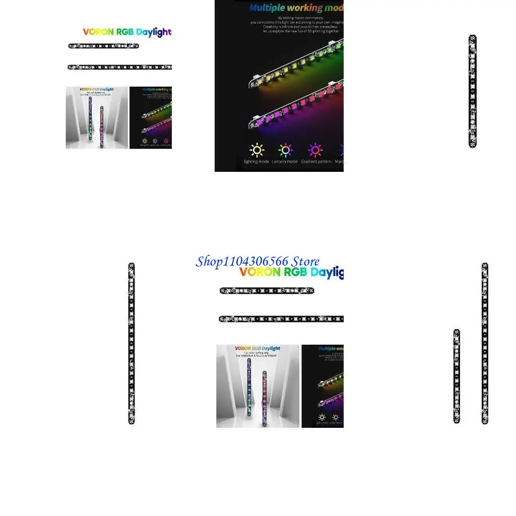 02DD RGB Light Bar для Voron 0,1/0,2/2,4
02DD RGB Light Bar для Voron 0,1/0,2/2,4