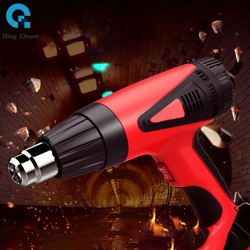 Heat gun small handheld industrial digital adjustable heat shrink film hot air gun
Heat gun small handheld industrial digital adjustable heat shrink film hot air gun