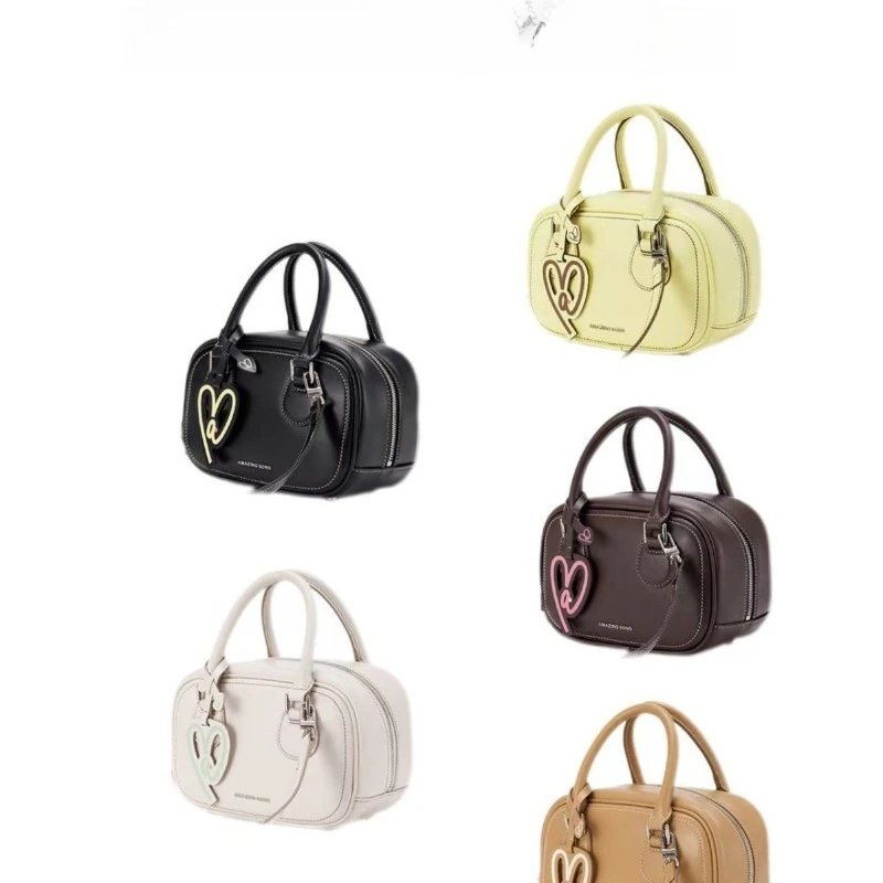 Toast Bag Small Casual Leather Bag Crossbody Bag Bowling Bag Square Bag
Toast Bag Small Casual Leather Bag Crossbody Bag Bowling Bag Square Bag