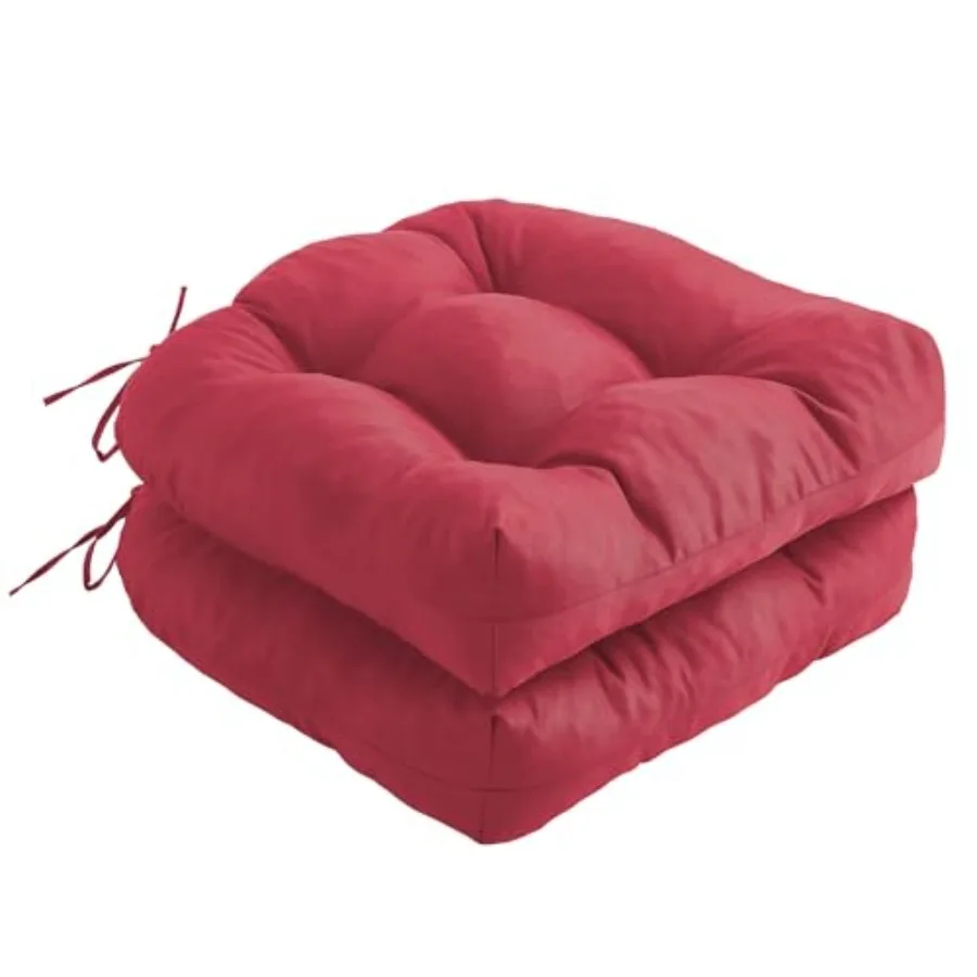 Outdoor Chair Cushions Set of 2, Patio Chair Cushions with Ties, 19x19+5" Tufted Outdoor Seat Cushions, Waterproof Patio Furnit
Outdoor Chair Cushions Set of 2, Patio Chair Cushions with Ties, 19x19+5" Tufted Outdoor Seat Cushions, Waterproof Patio Furnit
