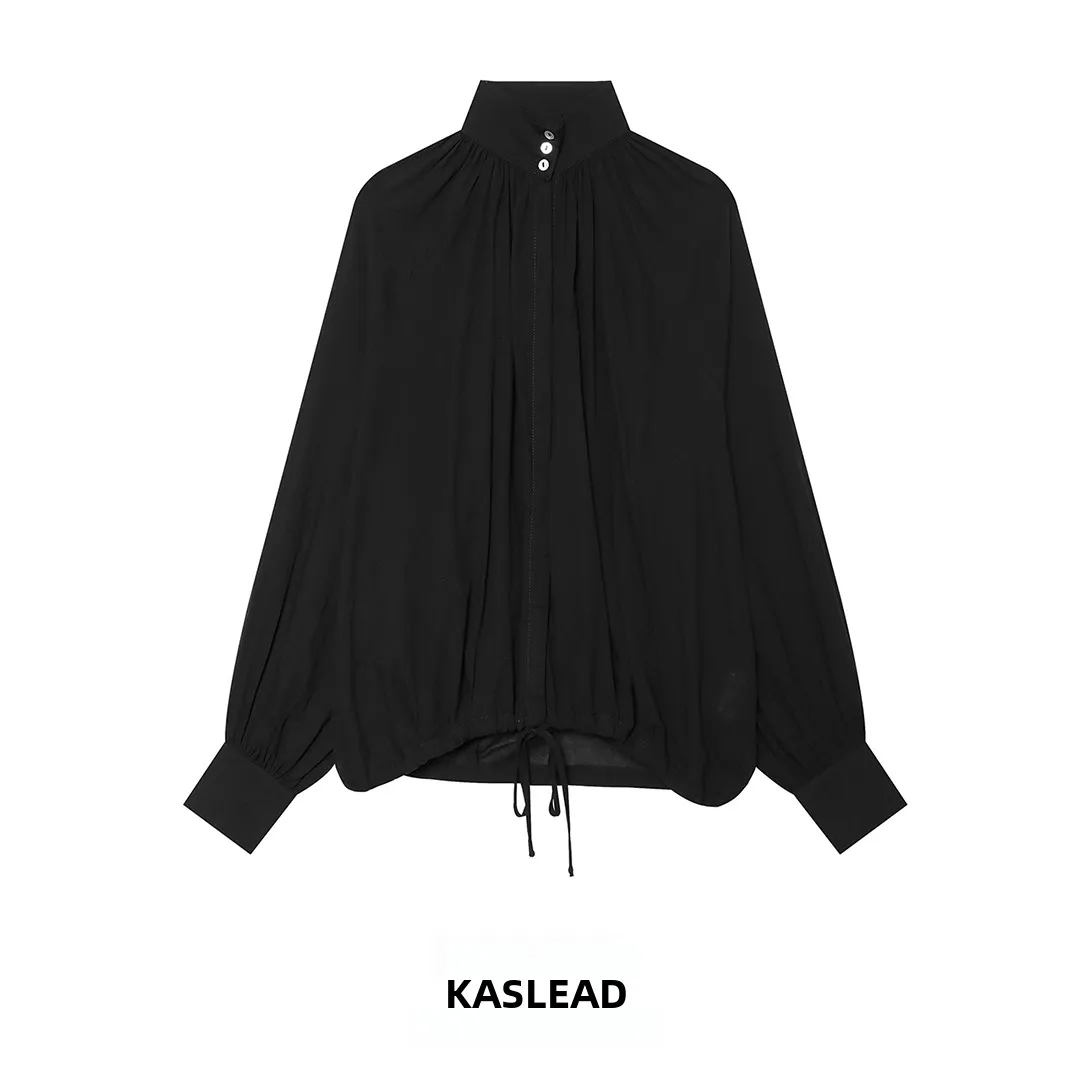 KASLEAD New Women's Fashion Casual High Collar Long Sleeve Shirt Versatile Simple Style Polyester Fiber Skin-friendly Breathable
KASLEAD New Women's Fashion Casual High Collar Long Sleeve Shirt Versatile Simple Style Polyester Fiber Skin-friendly Breathable