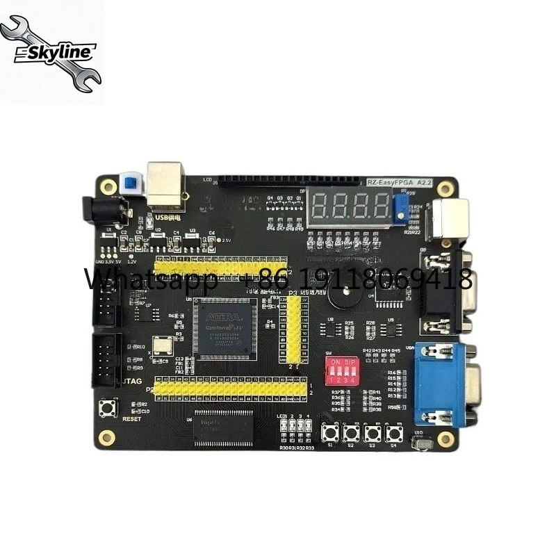 Development Board EP4CE6E22C8 Fourth Generation 10E with Downloader Supporting Multiple Modules
Development Board EP4CE6E22C8 Fourth Generation 10E with Downloader Supporting Multiple Modules