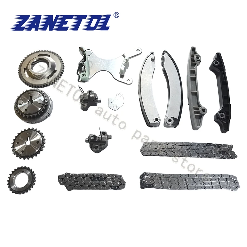 ZANETOL Damper Timing Chain & Component Kit for DODGE RAM 1500 PICKUP 2002~2010 for JEEP COMMANDER 2006~2010 5019423AD 5019423AC
ZANETOL Damper Timing Chain & Component Kit for DODGE RAM 1500 PICKUP 2002~2010 for JEEP COMMANDER 2006~2010 5019423AD 5019423AC