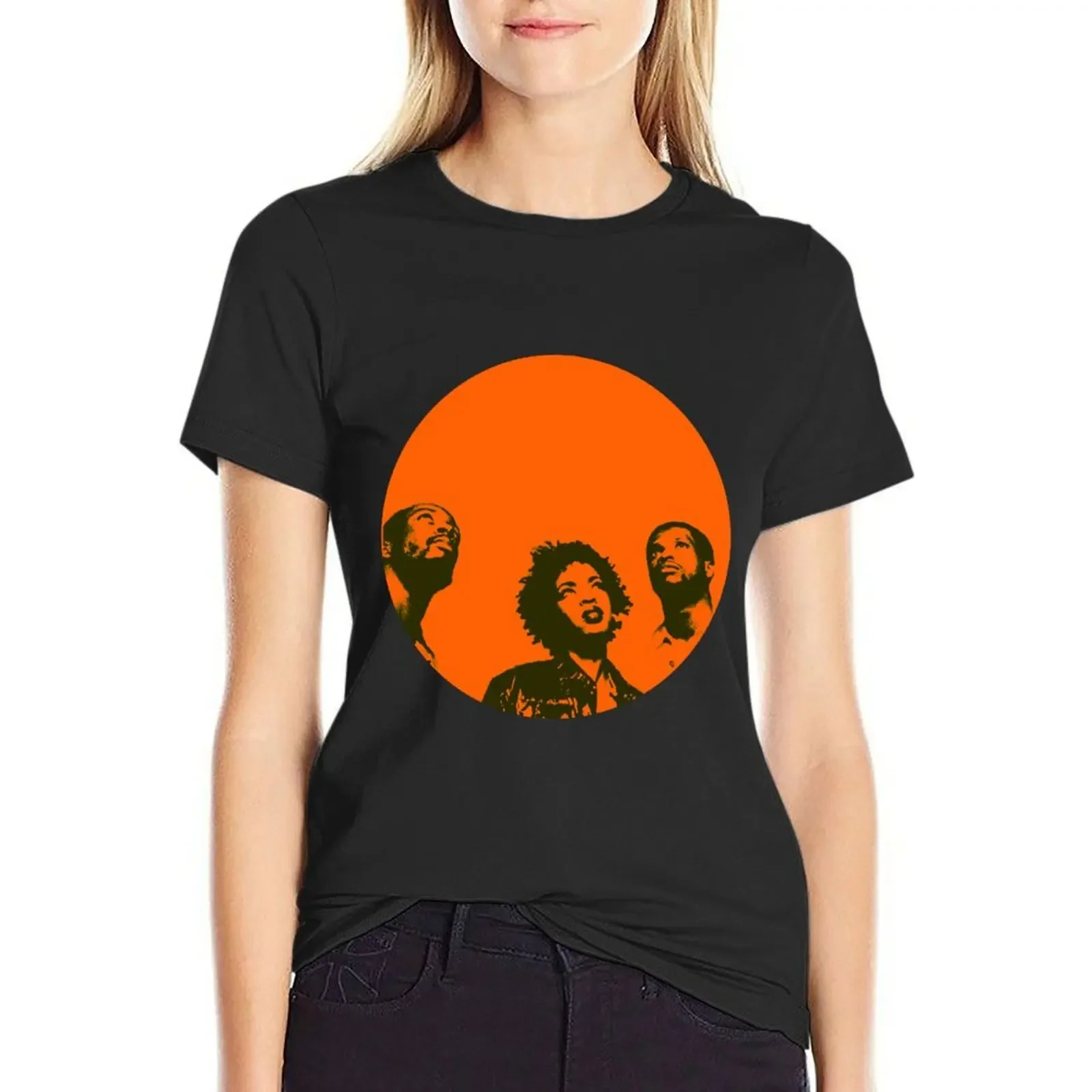 Fugees Minimal T-Shirt lady clothes heavyweights tops customs white t-shirts for Women
Fugees Minimal T-Shirt lady clothes heavyweights tops customs white t-shirts for Women