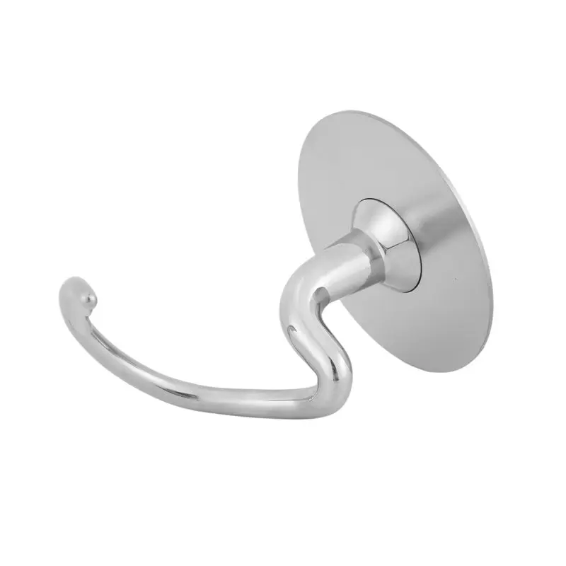 Practical Accessory Stainless Steel Spiral Dough Hook For Kitchenaid Stand Mixer Parts Fits 4.5-5 QT Mixing Bowl For Tilt-Head S
Practical Accessory Stainless Steel Spiral Dough Hook For Kitchenaid Stand Mixer Parts Fits 4.5-5 QT Mixing Bowl For Tilt-Head S