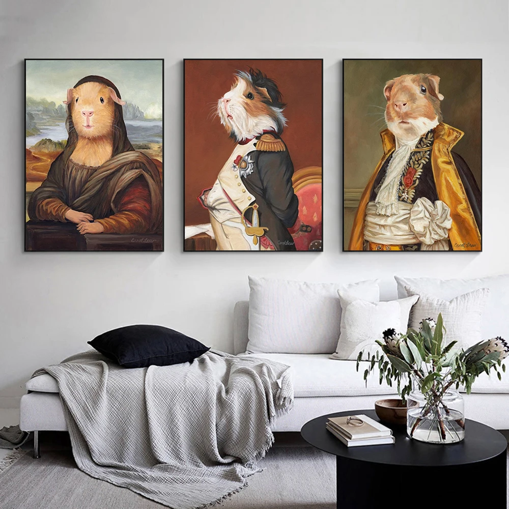 Impressionism Guinea Pig Posters and Prints Modern Animals Canvas Painting Wall Art Pictures for Living Room Home Decor Gift
Impressionism Guinea Pig Posters and Prints Modern Animals Canvas Painting Wall Art Pictures for Living Room Home Decor Gift