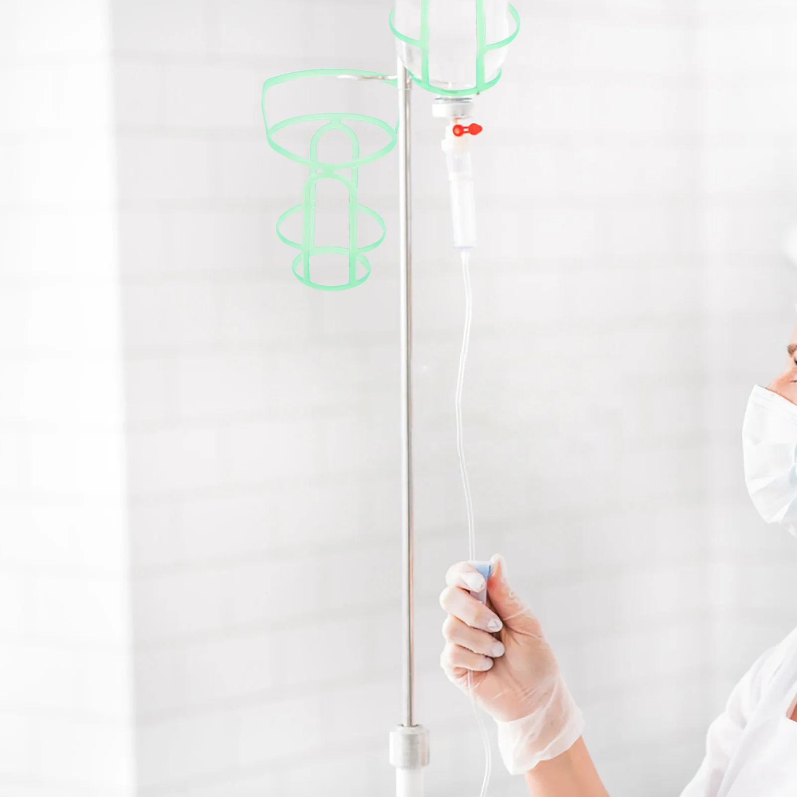 20pcs Infusion Bottle Net Reusable Plastic Drip Holder Portable Saline Cover For Medical Clinics Hospital Supplies Grid Support
20pcs Infusion Bottle Net Reusable Plastic Drip Holder Portable Saline Cover For Medical Clinics Hospital Supplies Grid Support