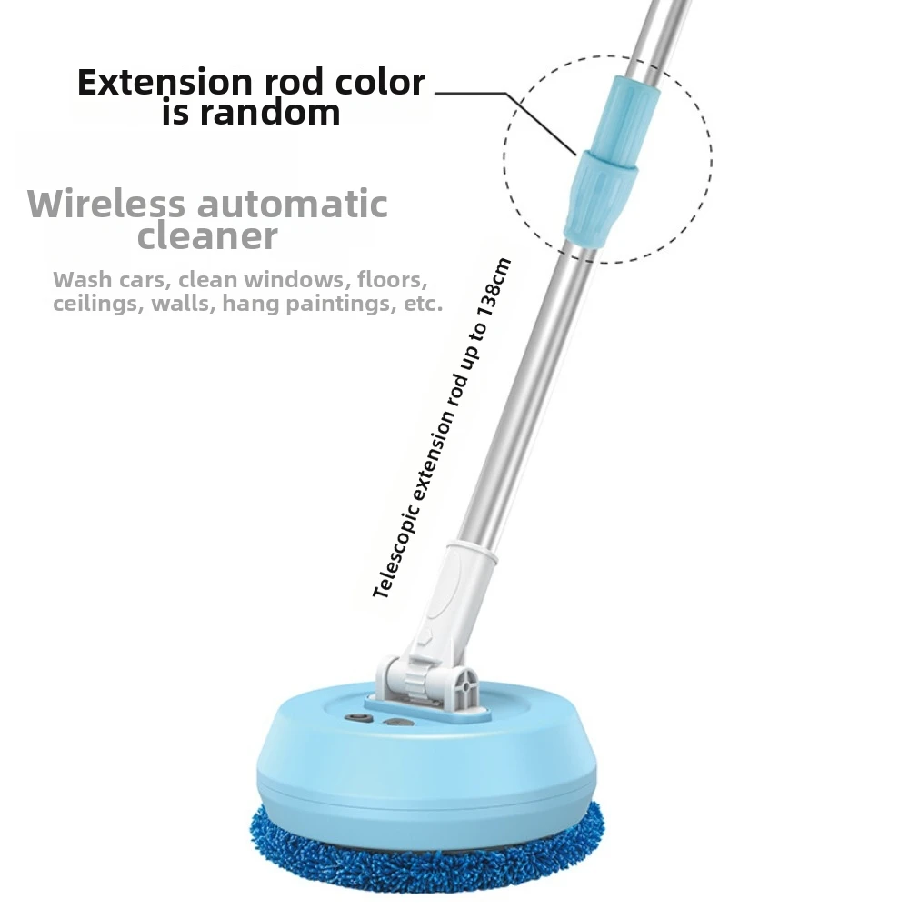 Wireless Electric Mop Cleaning Machine Automatic 2 in 1 Dry and Wet Floor Cleaning Tool Spin Door Windows Cleaner
Wireless Electric Mop Cleaning Machine Automatic 2 in 1 Dry and Wet Floor Cleaning Tool Spin Door Windows Cleaner