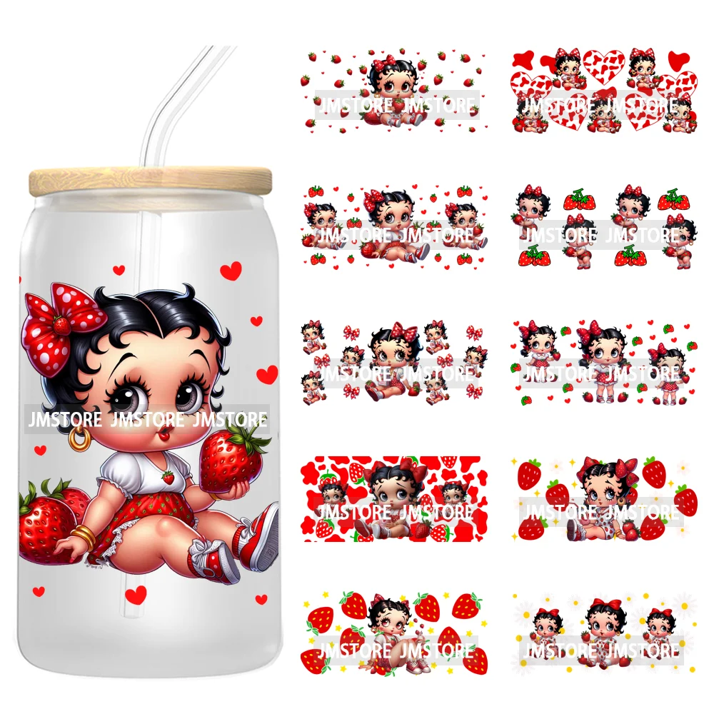 Cute Girl Strawberry Bow UV DTF Stickers Ready to Transfer Cup Wrap Custom Labels DIY Craft For Libbey Can Glass Tumblers Mugs
Cute Girl Strawberry Bow UV DTF Stickers Ready to Transfer Cup Wrap Custom Labels DIY Craft For Libbey Can Glass Tumblers Mugs