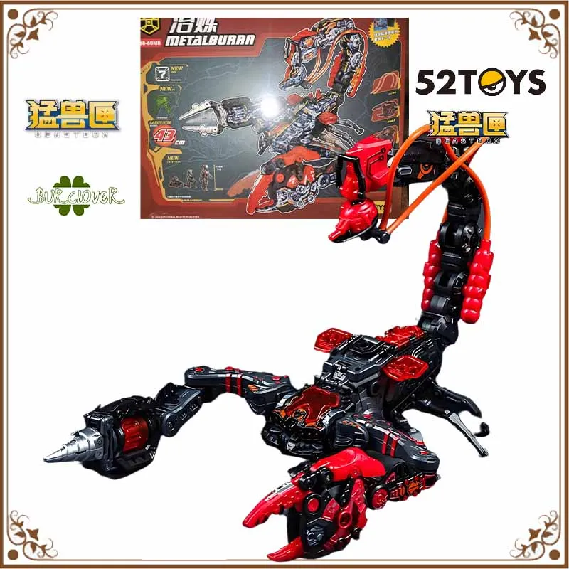 52TOYS Originali BEASTBOX BB-60MB METALBURRN Action Figure Toys For Boys /Girls /Kids /Christmas Gift Collectible Model
52TOYS Originali BEASTBOX BB-60MB METALBURRN Action Figure Toys For Boys /Girls /Kids /Christmas Gift Collectible Model