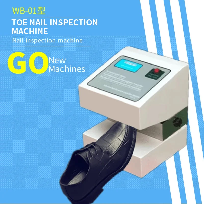 WB-Y01 white toe nail detector leather shoes men's boots suit style nail and needle detector metal detector machine
WB-Y01 white toe nail detector leather shoes men's boots suit style nail and needle detector metal detector machine