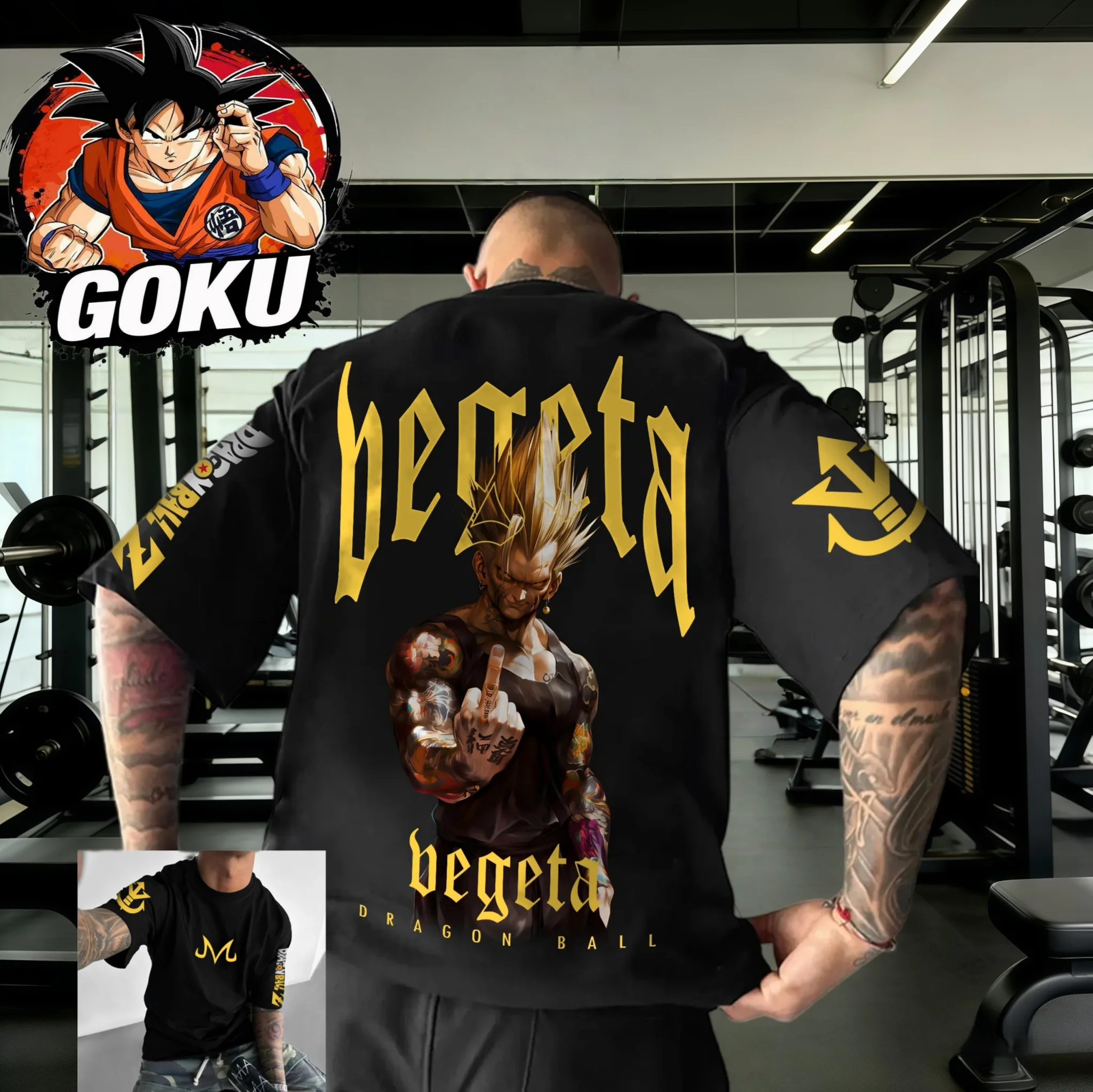 Летняя футболка 2026 в стиле ретро Dragon Ball, 100% хлопок, с принтом Вегеты, оверсайз, для фитнеса и уличной моды, для мужчин, женщин, взрослых и детей
Летняя футболка 2026 в стиле ретро Dragon Ball, 100% хлопок, с принтом Вегеты, оверсайз, для фитнеса и уличной моды, для мужчин, женщин, взрослых и детей