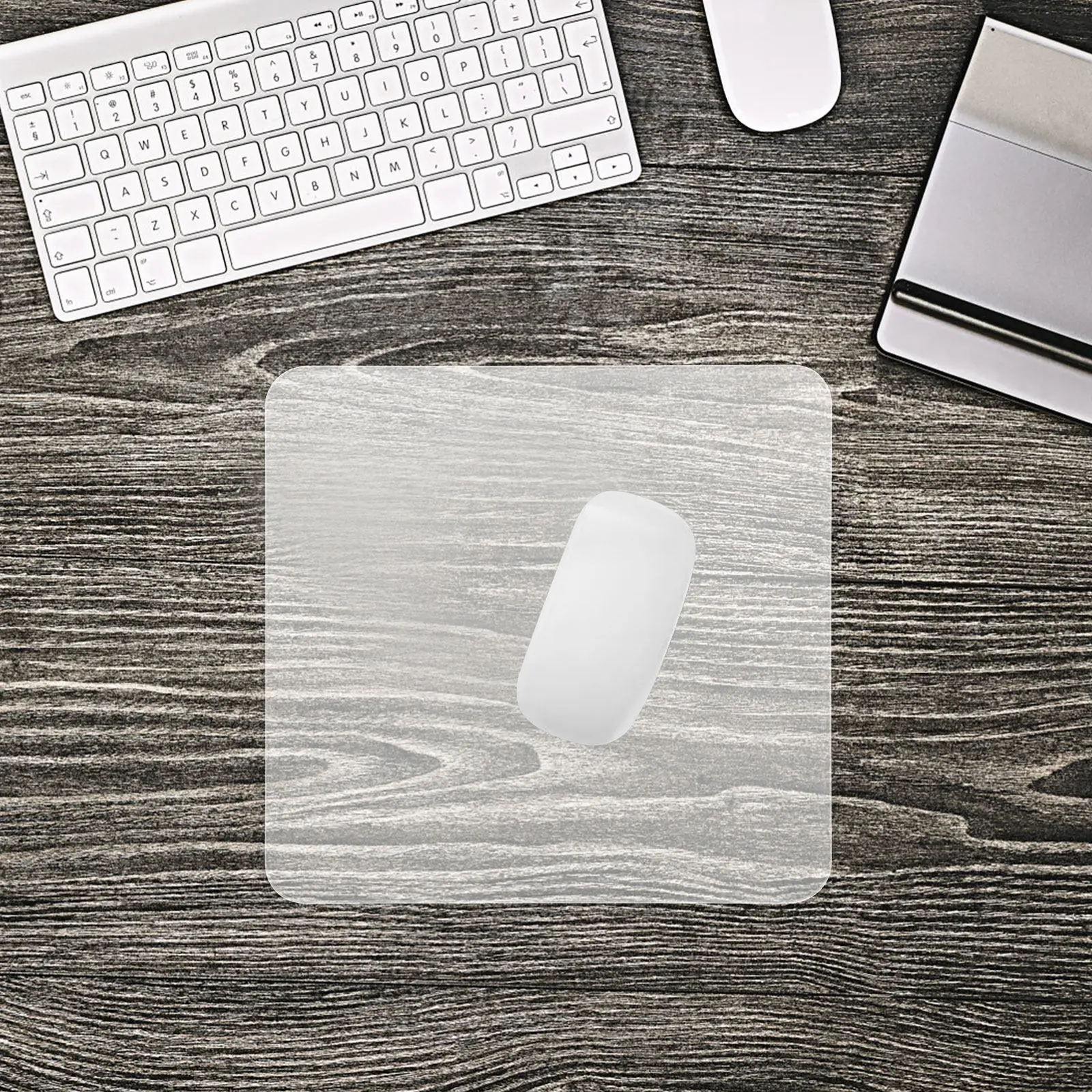 Clear Glass Mouse Pad Large Smooth Surface Gaming Office Desk Accessory Nonslip Base Easy Clean Keyboard Mat for Laptop Bed
Clear Glass Mouse Pad Large Smooth Surface Gaming Office Desk Accessory Nonslip Base Easy Clean Keyboard Mat for Laptop Bed