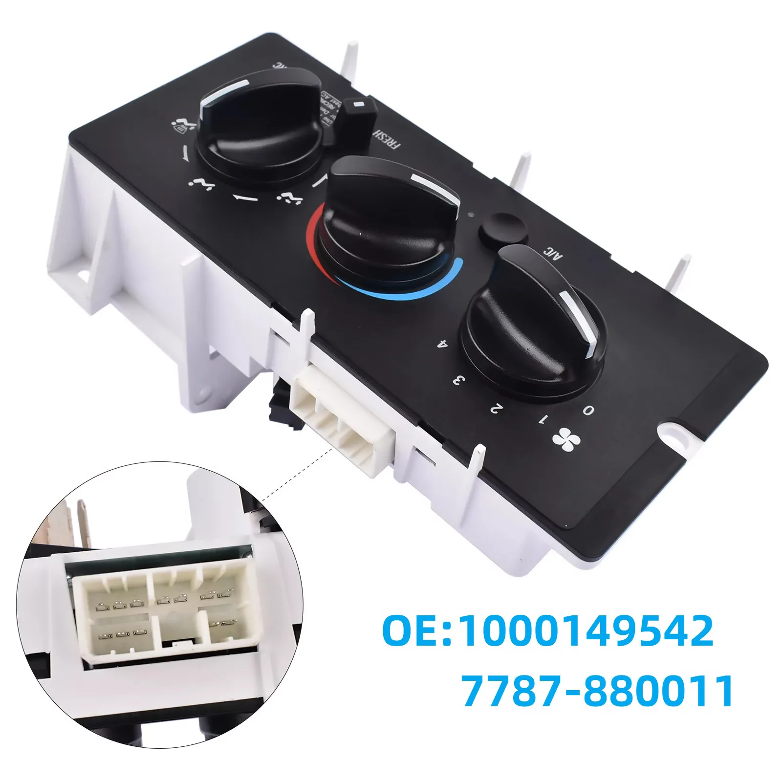 A/C Control Panel 7787-880011 For Mack CH613 CV713 2001-2005 Car Auto Accessories Replacement A/C Control Head 1000149542 880011
A/C Control Panel 7787-880011 For Mack CH613 CV713 2001-2005 Car Auto Accessories Replacement A/C Control Head 1000149542 880011