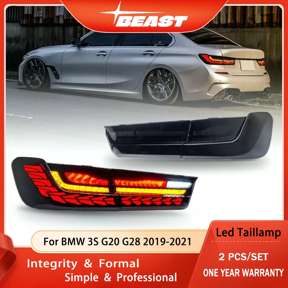 Plug and Play BMW 3SERIES G20 G28 dragon scale tail lamp assembly LED flow modified tail lamp
Plug and Play BMW 3SERIES G20 G28 dragon scale tail lamp assembly LED flow modified tail lamp