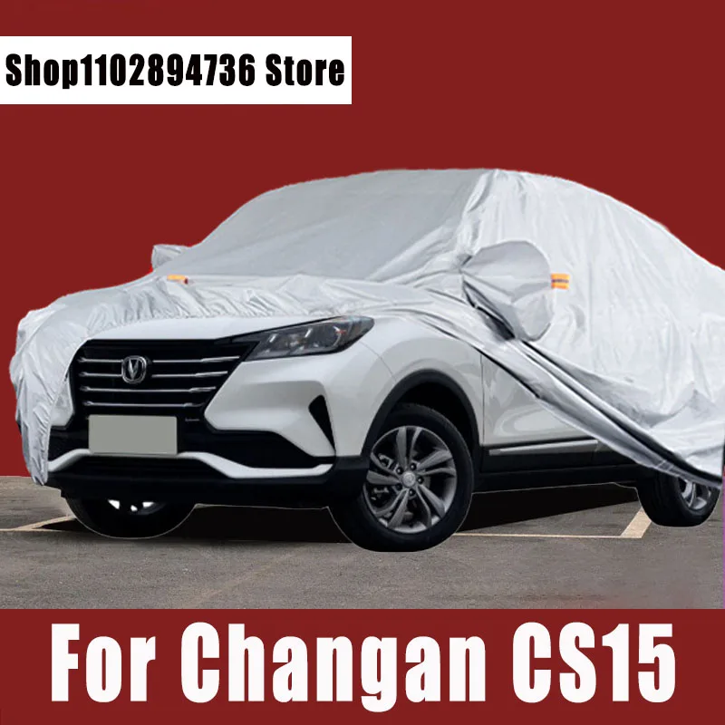 Car Cover Waterproof All Weather Protection Outdoor Car Covers Snowproof Windproof Dust Accessory for Changan CS15 Car umbrella
Car Cover Waterproof All Weather Protection Outdoor Car Covers Snowproof Windproof Dust Accessory for Changan CS15 Car umbrella