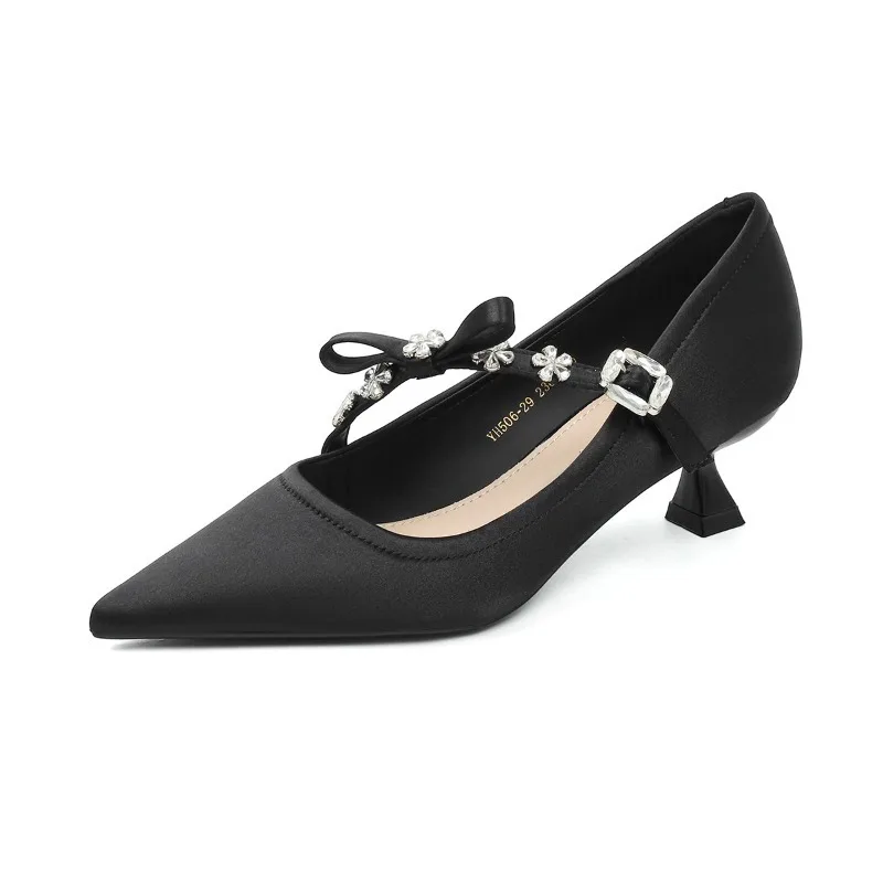 Casual women's high heels comfortable women's shoes fashionable banquet mid heel pumps 129
Casual women's high heels comfortable women's shoes fashionable banquet mid heel pumps 129