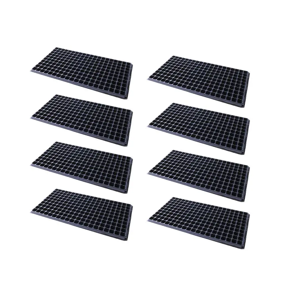 8 Pcs 200 Hole Seedling Tray Vegetable Planting Trays Germination Plug Reusable Garden Plastic Cell Starter Easy Transplant
8 Pcs 200 Hole Seedling Tray Vegetable Planting Trays Germination Plug Reusable Garden Plastic Cell Starter Easy Transplant