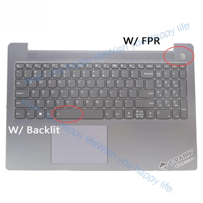 L... 5CB1K96851 For Lenovo IdeaPad Slim 3 15ABR8 Palmrest US Keyboard Backlit W/ FP
L... 5CB1K96851 For Lenovo IdeaPad Slim 3 15ABR8 Palmrest US Keyboard Backlit W/ FP