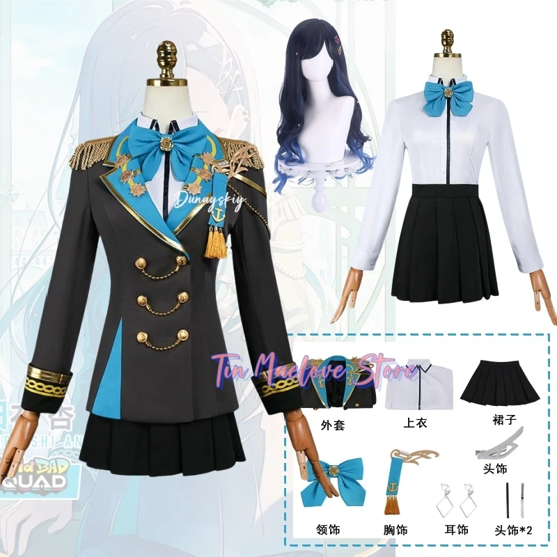 Project Sekai Shiraishi An Cosplay Costume Azusawa Kohane Cosplay JK Uniform Skirt PRSK Virtual Singer Stage Costumes Halloween
Project Sekai Shiraishi An Cosplay Costume Azusawa Kohane Cosplay JK Uniform Skirt PRSK Virtual Singer Stage Costumes Halloween
