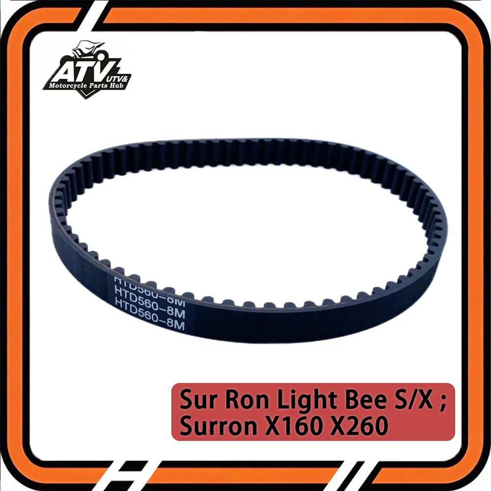 Приводной ремень HTD560-8M Light Bee S/X 8M 560 для Surron HTD560-8M Sur-Ron Sur Ron Light Bee S/X, универсальные детали, электрический мотоцикл
Приводной ремень HTD560-8M Light Bee S/X 8M 560 для Surron HTD560-8M Sur-Ron Sur Ron Light Bee S/X, универсальные детали, электрический мотоцикл