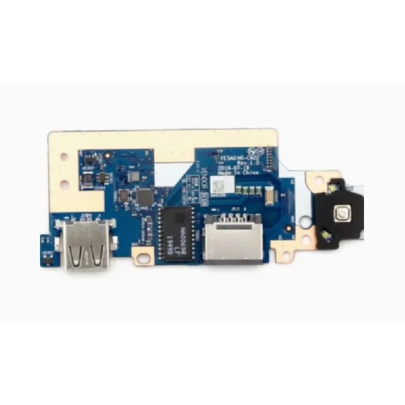 Оригинальная USB-плата для ноутбука с кнопкой питания для Lenovo ThinkPad E15 fe5a0 NS-C422 5c50s73032, тест, идеально
Оригинальная USB-плата для ноутбука с кнопкой питания для Lenovo ThinkPad E15 fe5a0 NS-C422 5c50s73032, тест, идеально