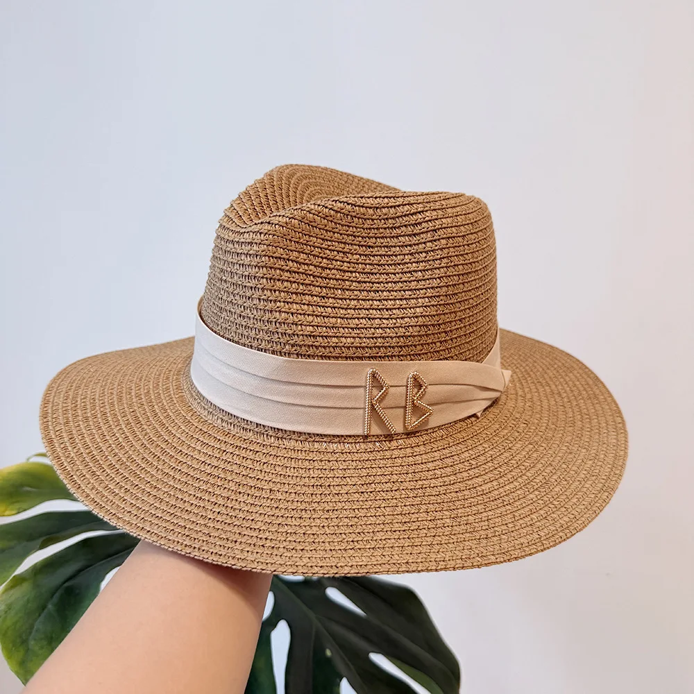Hot Sale Panama Straw Hat Unisex Wide Brim Fedora Summer Sun Hat UV Protection Fashion Streetwear Beach Travel Cap
Hot Sale Panama Straw Hat Unisex Wide Brim Fedora Summer Sun Hat UV Protection Fashion Streetwear Beach Travel Cap
