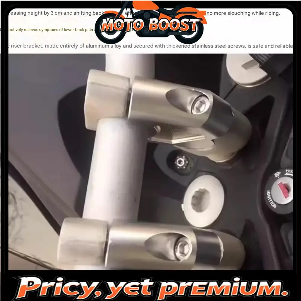 【Premium quality】Motorcycle modification: handlebar lifter base and booster for the 2025 VOGE DS625X.
【Premium quality】Motorcycle modification: handlebar lifter base and booster for the 2025 VOGE DS625X.