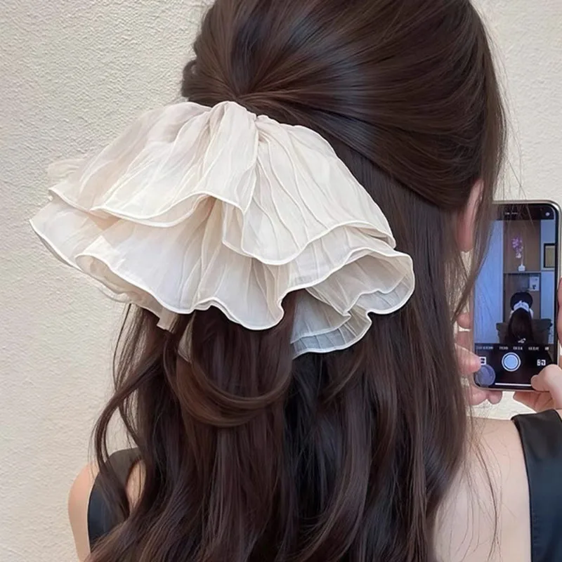 Модная и изысканная бежевая плиссированная эластичная повязка на голову большого размера с простой тканевой повязкой на голову, подходящая для женщин и девочек
Модная и изысканная бежевая плиссированная эластичная повязка на голову большого размера с простой тканевой повязкой на голову, подходящая для женщин и девочек