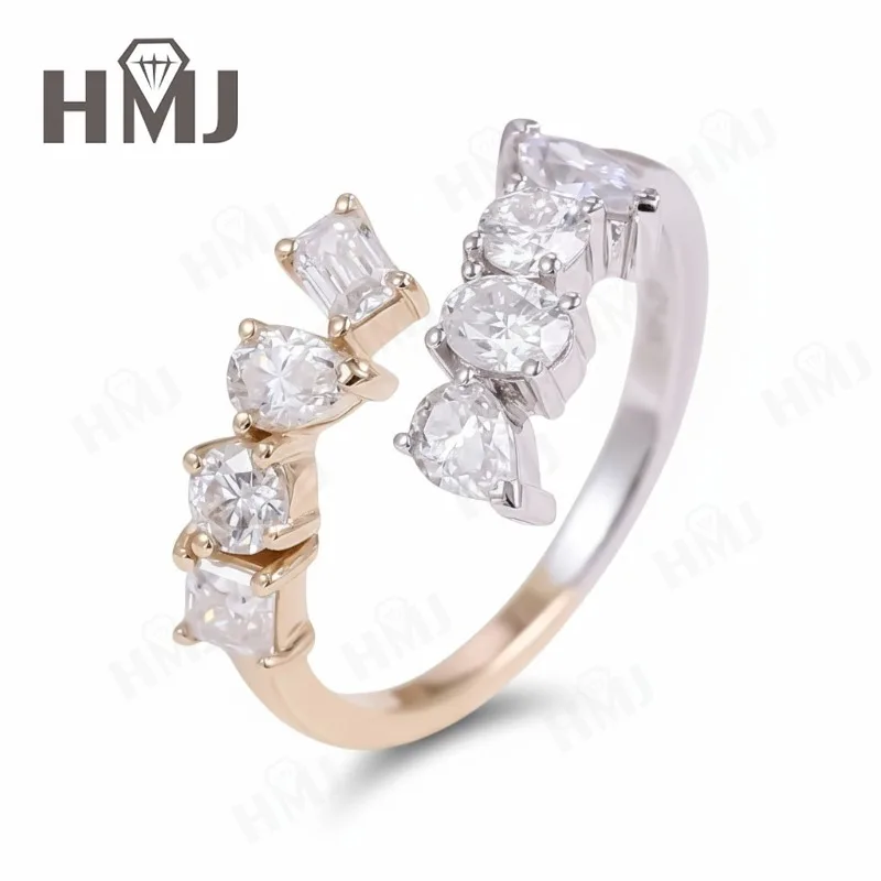 HMJ Diamond Ring Various Shapes18K 14K 10K Gold Band Engagement Wedding Band jewelry for Men Women No Fade Hypoallergenic Charm
HMJ Diamond Ring Various Shapes18K 14K 10K Gold Band Engagement Wedding Band jewelry for Men Women No Fade Hypoallergenic Charm