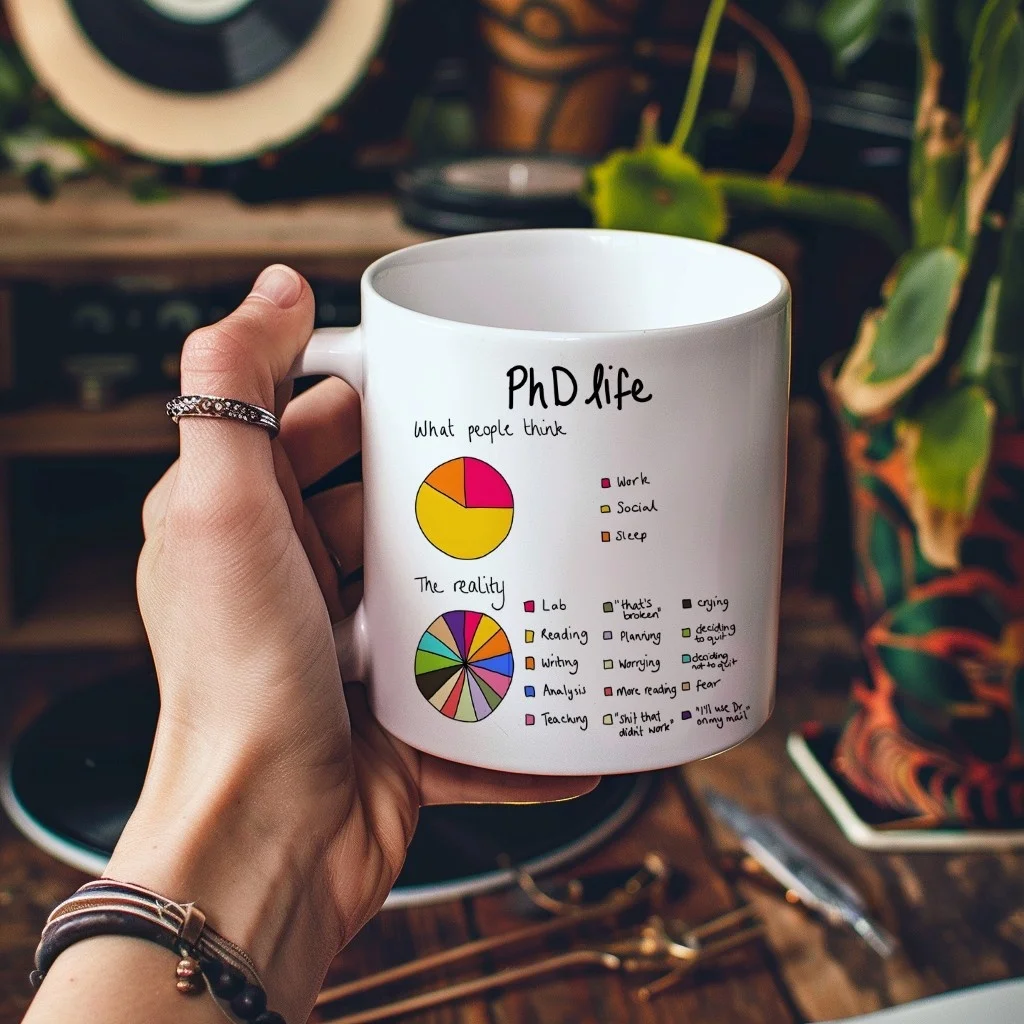 PhD Life Cerc Mugs American Sle Coffee Cups Personalized Simple Design Friend Gifts Water Cups Cartoon Elements Universa...
PhD Life Cerc Mugs American Sle Coffee Cups Personalized Simple Design Friend Gifts Water Cups Cartoon Elements Universa...