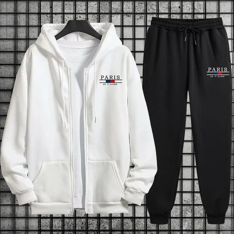 Daily Jogging 2026 Spring Quality Men's Tracksuit Casual Simple Fashion Sportswear Single Zip Up Hoodie and Single Sports Pants
Daily Jogging 2026 Spring Quality Men's Tracksuit Casual Simple Fashion Sportswear Single Zip Up Hoodie and Single Sports Pants