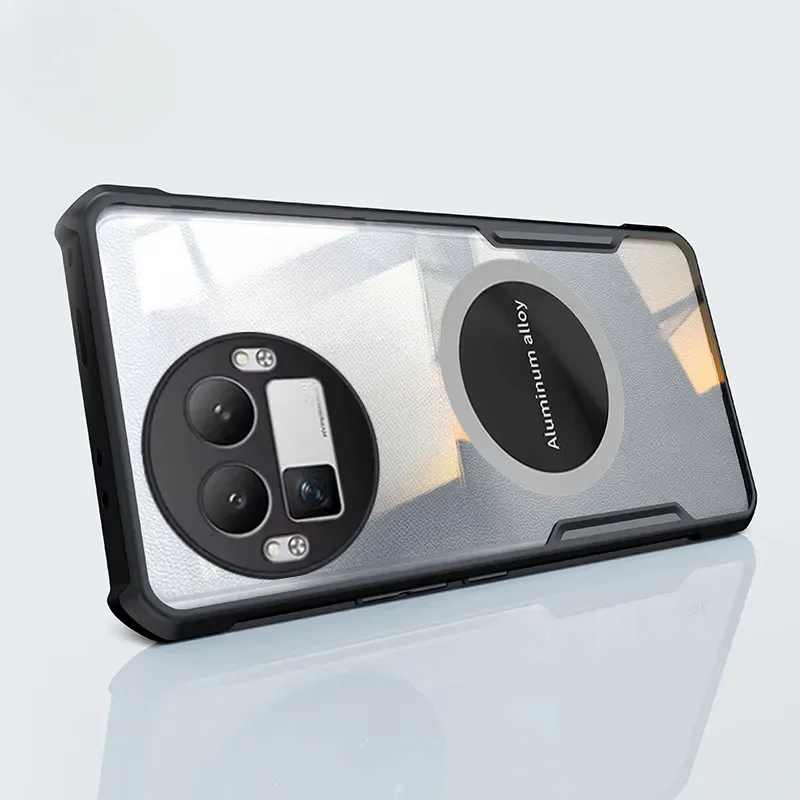 Магнитный чехол с воздушной подушкой для Realme GT8 Pro, обеспечивающий рассеивание тепла и защиту от ударов, прозрачный защитный чехол для Realme GT8 Pro
Магнитный чехол с воздушной подушкой для Realme GT8 Pro, обеспечивающий рассеивание тепла и защиту от ударов, прозрачный защитный чехол для Realme GT8 Pro