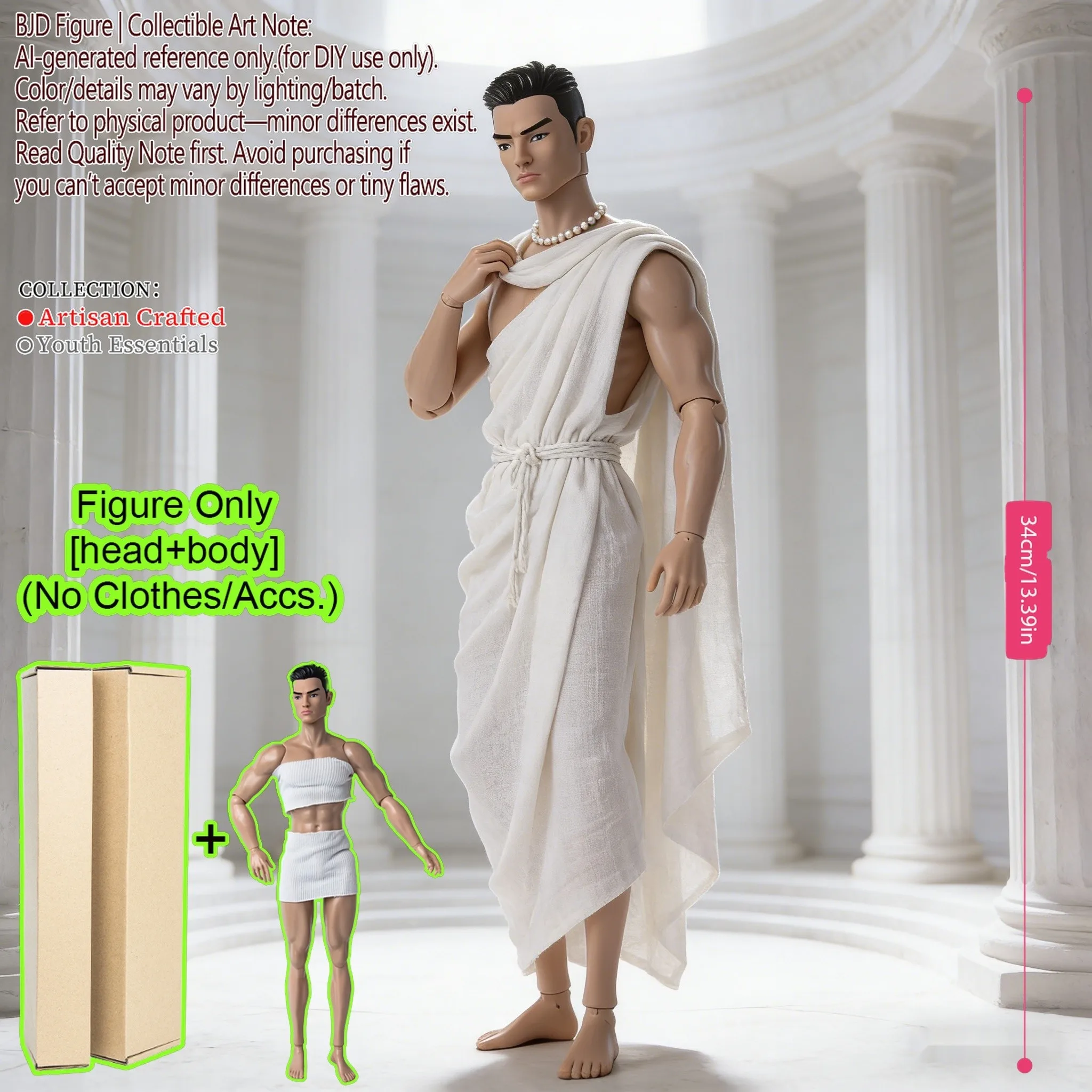 Коллекционная шарнирная кукла BJD/MJD 1/6, 12,6 дюйма, в стиле супермодели, с реалистичным макияжем, без одежды
Коллекционная шарнирная кукла BJD/MJD 1/6, 12,6 дюйма, в стиле супермодели, с реалистичным макияжем, без одежды