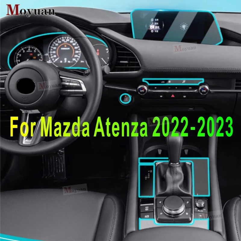 Для Mazda Atenza 2020-2023 панель коробки передач навигационный экран автомобильный интерьер защитная пленка из ТПУ наклейка против царапин
Для Mazda Atenza 2020-2023 панель коробки передач навигационный экран автомобильный интерьер защитная пленка из ТПУ наклейка против царапин