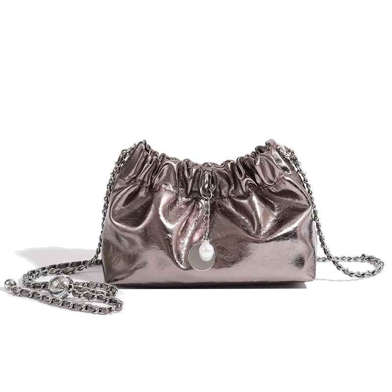 Elegant Women Shoulder Bucket Bag Mini PU Leather Chain Crossbody Bag Female Ruffles Handbag Fashion Ladies Shopping Purse Bags
Elegant Women Shoulder Bucket Bag Mini PU Leather Chain Crossbody Bag Female Ruffles Handbag Fashion Ladies Shopping Purse Bags