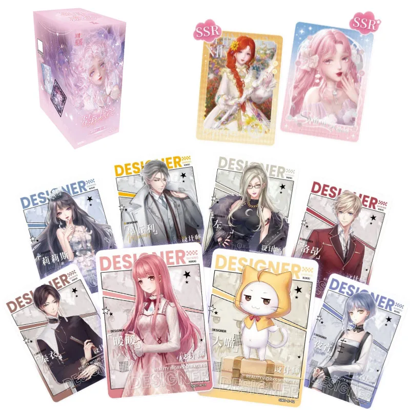 KAYOU Shining Nikki Card Shining Nikki Starry Sea Glow Serie Sparkling Pack Cute Girl Anime Peripheral Collection Cards Toy Gift
KAYOU Shining Nikki Card Shining Nikki Starry Sea Glow Serie Sparkling Pack Cute Girl Anime Peripheral Collection Cards Toy Gift