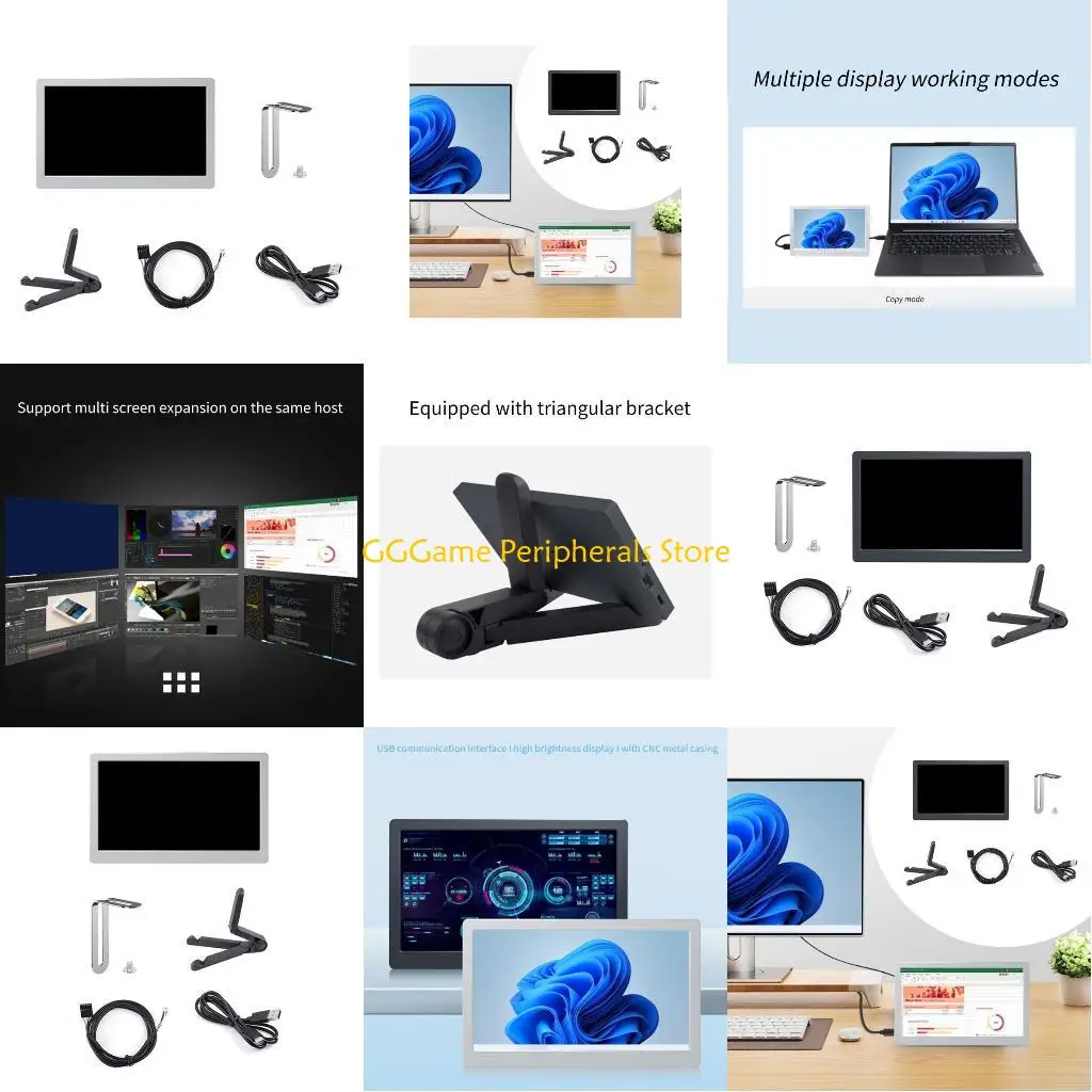 U55B Desktop 7" IPS Display 1024x600 for Efficient Multiple Tasks and Entertainment
U55B Desktop 7" IPS Display 1024x600 for Efficient Multiple Tasks and Entertainment