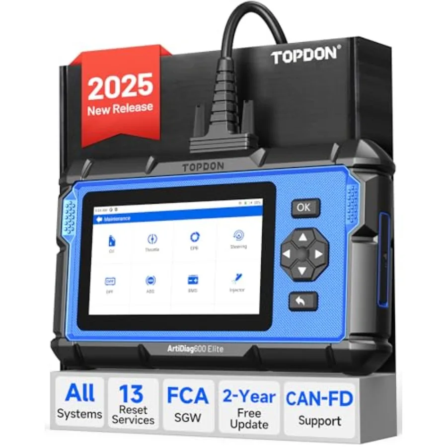 ArtiDiag600 Elite OBD2 Scanner for Comprehensive Vehicle Diagnostics in Automotive Repair and Maintenance Supports 13+ Diagnost
ArtiDiag600 Elite OBD2 Scanner for Comprehensive Vehicle Diagnostics in Automotive Repair and Maintenance Supports 13+ Diagnost